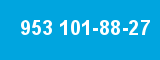 953 101-88-27 953 101-88-27